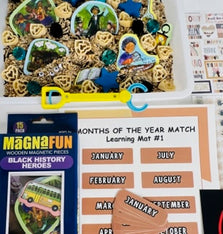 Black History Month Sensory Box