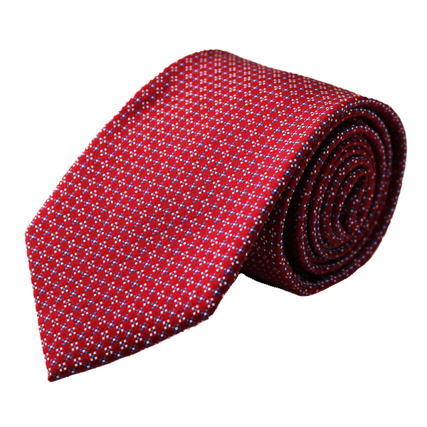 Starfire Red Silk Tie