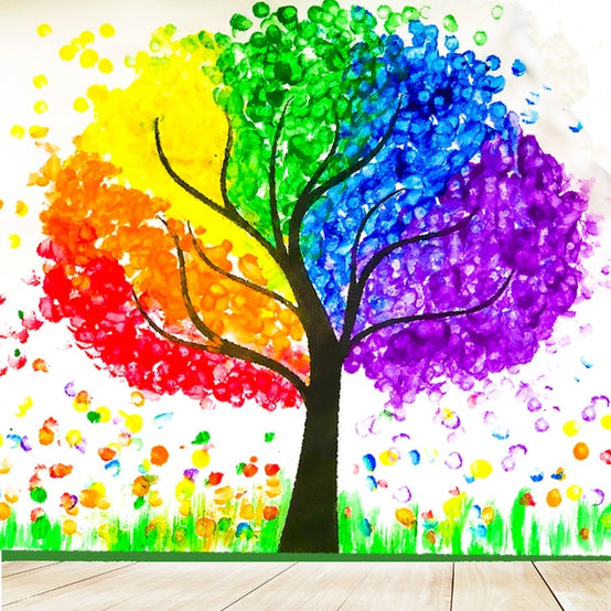 Rainbow Magical Tree DIY Kids Art Box (1-2 Crafters)