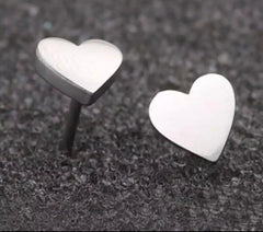 MINI HEART ♡ 14k Gold Tarnish Free Stud Earrings