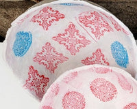 Stamped Air-Dry Clay Scalloped Bowls Art Kit - Perfect for Candies & Trinkets! - SKU DV1023