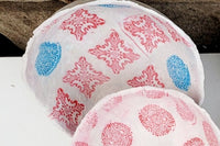 Stamped Air-Dry Clay Scalloped Bowls Art Kit - Perfect for Candies & Trinkets! - SKU DV1023