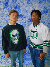 Goalie Mask Crew Neck (Size XL)