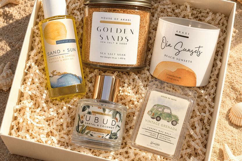 Akasi Luxe Destinations - Spa & Self-Care Box