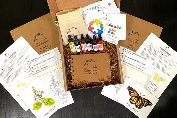 Nature Sketch Crate