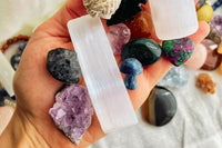Mystery Crystal Box | TikTok Crystal Mystery Box - Crystal Confetti - Mystery Scoop - Mystery Crystal Candle