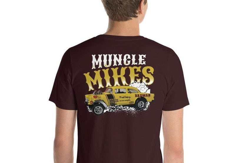 Muncle Mikes Hot Rod and Rat Rod Shirt — Mayhem Monster Rods Monthly Tee | Vintage Hot Rod Tee Muncle Mikes Hot Rod and Rat Rod Shirt