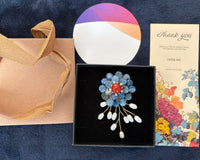 Dreamcloud handcrafted freshwater pearl brooch and pendant jewelry Gift Box