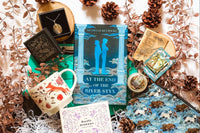 book-themed mystery box with exclusive editions