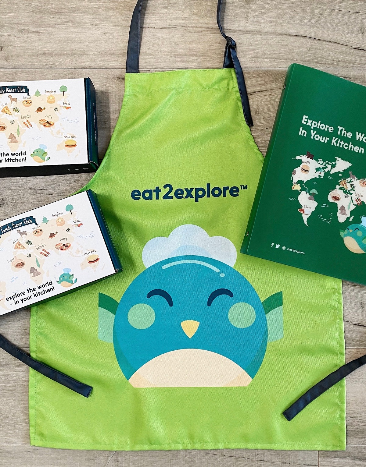 eat2explore kids Apron
