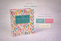 Hearts-a-Flutter Binder with Page Color Options, or a Surprise Me option if you can't decide, and a beautiful choice will be selected for 
