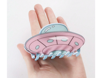 Supernova Galaxy Box - a Fusion of High Tech and Classic UFO - thats Out of this World!  Think Blues, Greens and Shimmery Silvers.