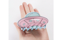 Supernova Galaxy Box - a Fusion of High Tech and Classic UFO - thats Out of this World!  Think Blues, Greens and Shimmery Silvers.