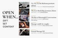 Open When gift box content for couples a sexy gift for husband, boyfriend, naughty gift for him OpenMity Romance