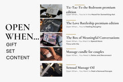Open When gift box content for couples a sexy gift for husband, boyfriend, naughty gift for him OpenMity Romance