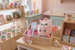 Plush and plus Mystery SCOOPS gift box for girls tweens teens