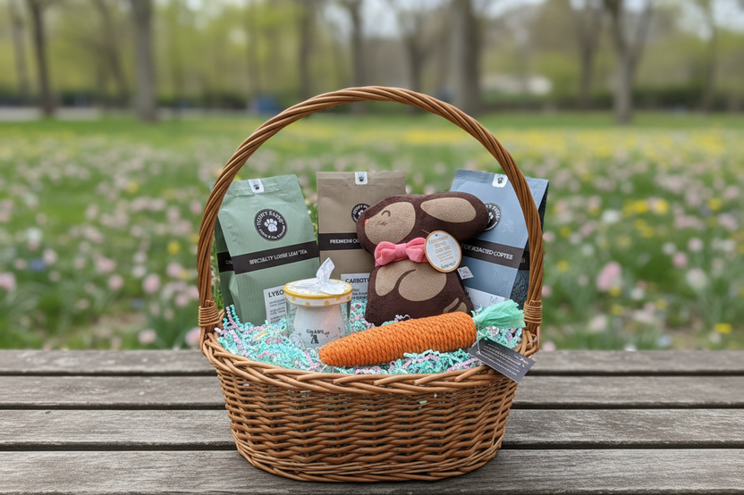 Brews for Rescues - Coffee & Tea Box
One 12oz bag of coffee
One bag loose leaf tea
One Large bag pet treats
One Dog Toy
Gift for Human