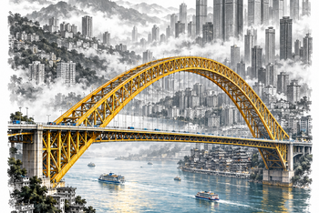 World Famous Bridges Poster Subscription | 20 A3 Prints Monthly