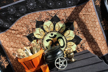Lotus Flower Altar Cloth