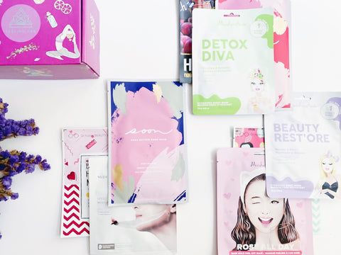 SKINCARE LOVERS SHEET MASK GIFT SET (Set of 5 Face Masks) ✨ Retail Value $20+