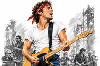 Rock Legends Poster Subscription | 20 A3 Rock Star Prints Monthly
