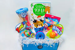 Holiday Box of Sensory Toys Foam Alive, Color Pop Up, Tangle, Beady Squish Christmas Toy, Blobz, Squish Donut, Stretchiworms Top Trenz
