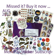 August 2022 Sticker Pack