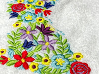 Easter Bunny Embroidered Towel