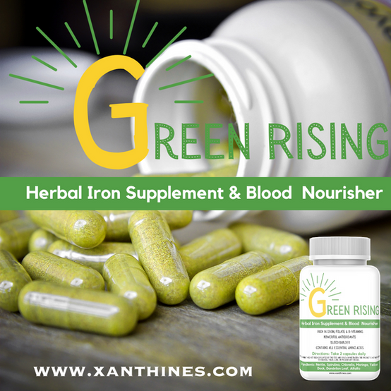 Green Rising Herbal Iron Supplement & Blood Purifier