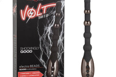 Volt from CalExotics e-stim electric electro beads anal wand toy for men to use alone or with a partner, from premium manufacturer CalExotic