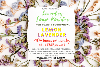 100% Natural Laundry Soap Powder