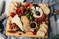 Charcuterie Kit + Handcrafted Wooden Board Bundles