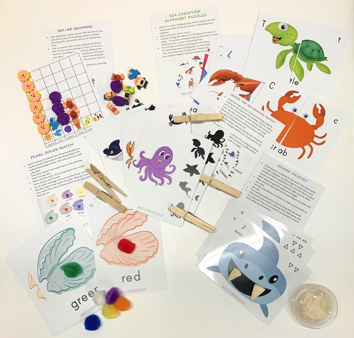 Ocean Explorers Themed Busy Box