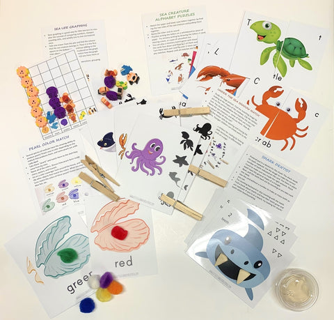 Ocean Explorers Themed Busy Box