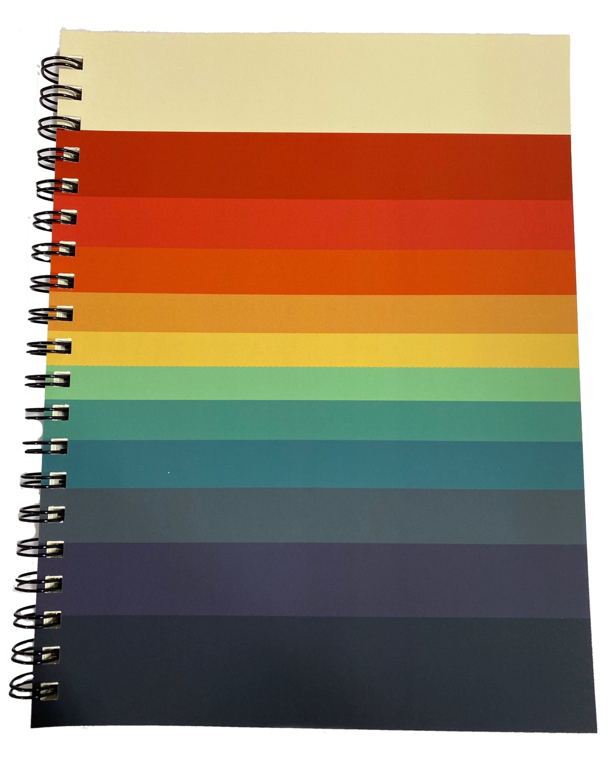 Striped Spiral Notebook by Denik