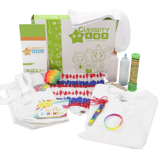 Tie Dye Fun Craft & Activity Box for Ages 8+