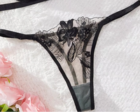 Minimal Coverage: G-strings, Thongs, Mesh, Transparent fabric

Modest Coverage: Cheeky, Brazilian, Tanga, Seamless

Maximum Coverage: Bikini