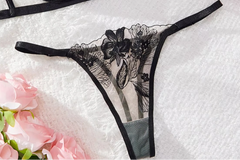 Minimal Coverage: G-strings, Thongs, Mesh, Transparent fabric

Modest Coverage: Cheeky, Brazilian, Tanga, Seamless

Maximum Coverage: Bikini
