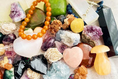 Mystery Crystal Box | TikTok Crystal Mystery Box - Crystal Confetti - Mystery Scoop - Mystery Crystal Candle
