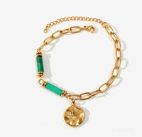 FLORA♡ Stainless Steel Gold Bracelet