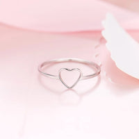 I LOVE YOU ♡ Stainless Steel Minimalist Ring GIFT