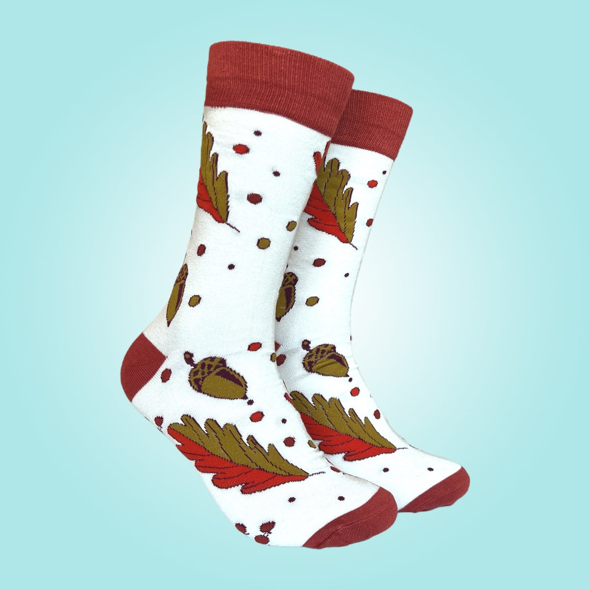 Snowy Autumn Sock - Men's