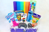 • Blobz • Stretch Dog • Dice  • Squish Controller • Foam Alive • Brite Ball • Magnet Slider • XL Pop It • Pop Bottle • Stretchy Top Trenz