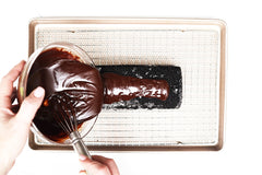 Cookies & Cream Swiss Roll : velvety chocolate sponge rolled with cookies & cream filling, rich, smooth, and nostalgic.