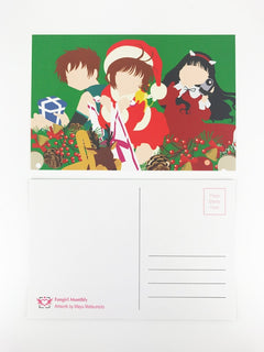 Cardcaptor Sakura Christmas Postcard