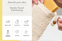 Gift Box Packaging – "Beautifully arranged natural bath and body gift box with citrus-themed self-care products, neatly packed with eco-frie
