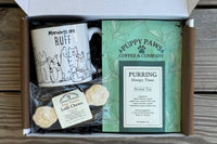 Tea of the Month box includes:
One full size bag of loose leaf tea
One Lagniappe themed gift for the human