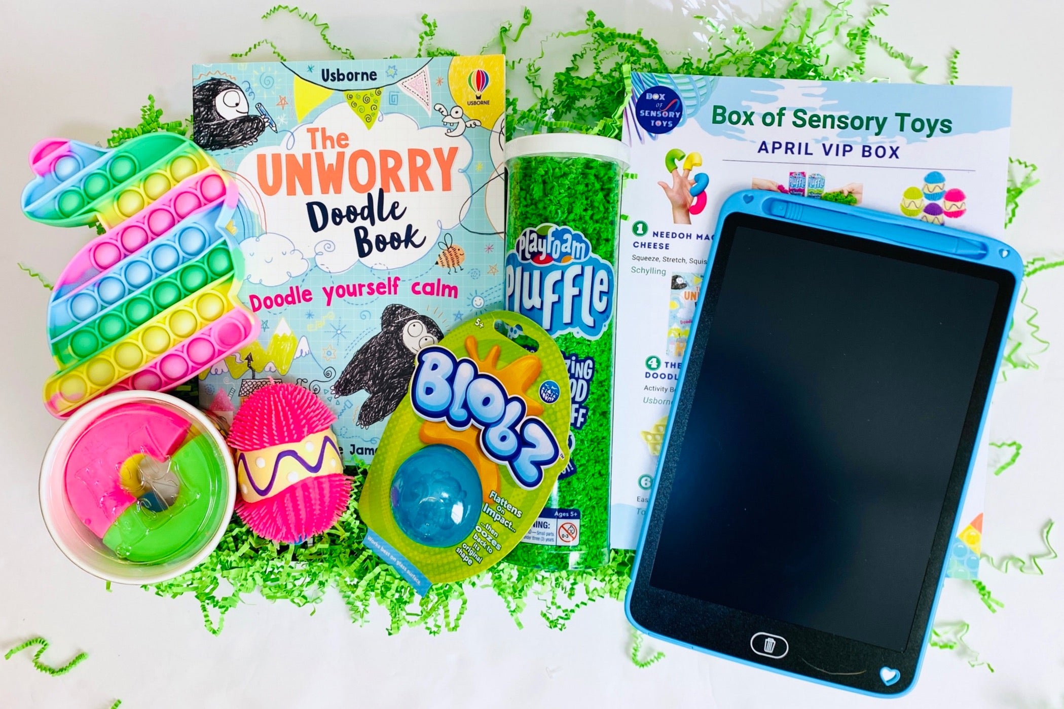 VIP BOX OF SENSORY TOYS 💚 for Kids 4-9 years - Cratejoy