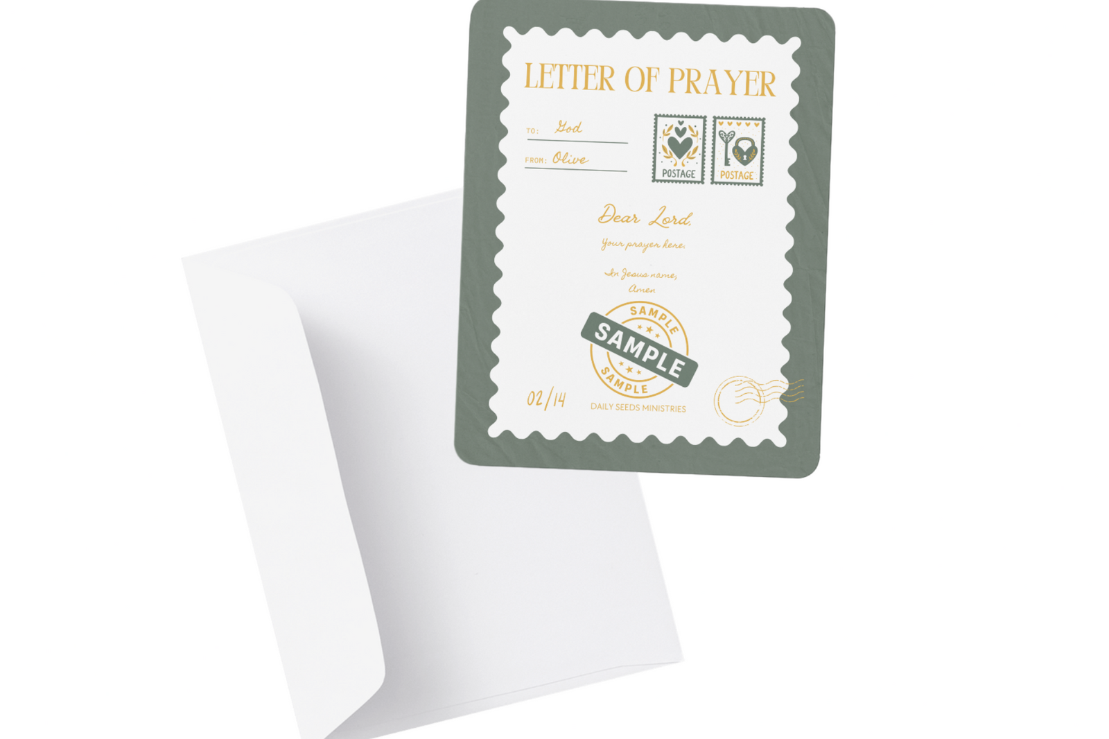 Daily Seeds Prayer Post Mail Club