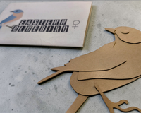 Torn Paper Art Craft Box